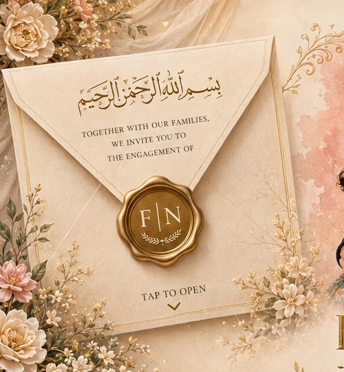 Invitation envelope